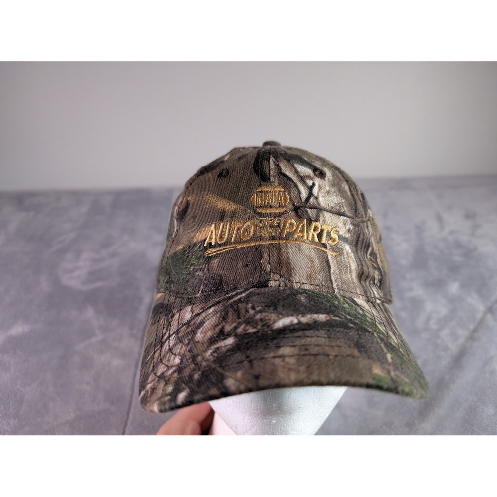 NAPA Auto Parts Camouflage Embroidered Baseball Cap Hat Adjustable Camo